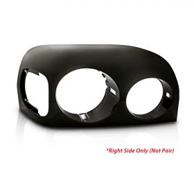 AmeriLite Smoke Headlights Bezel For Freightliner Century Right Side