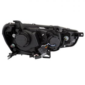 2008-2016 CCFL Halo LED DRL Chrome Projector Headlight For Mitsubishi Lancer Evo