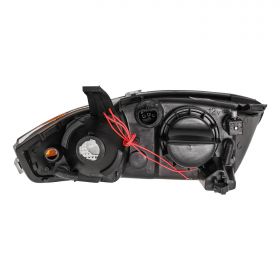 CHEVROLET CAVALIER 03-05 PROJECTOR H.L HALO BLACK CLEAR AMBER