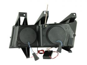 CHEVY COLORADO / G.M.C CANYON 04-06 PROJECTOR H.L BLACK CLEAR (CCFL)