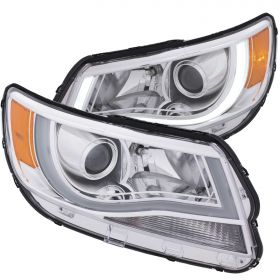 [LED Bar Plank Style] 2015-2018 Chevrolet Colorado Chrome Projector Headlight G2