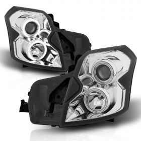 CADILLAC CTS 03-07  PROJECTOR H.L HALO CHROME CLEAR(CCFL)