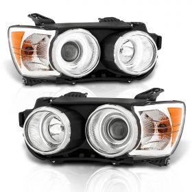 CHEVROLET SONIC 12-13 4D/HATCHBACK PROJECTOR HALO H.L CHROME CLEAR AMBER(CCFL)