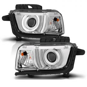 CHEVY CAMARO 10-12 PROJECTOR HALO CHROME CLEAR (CCFL)