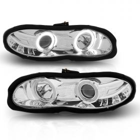 CHEVY CAMARO 98-01 PROJECTOR H.L HALO CHROME CLEAR (CCFL)