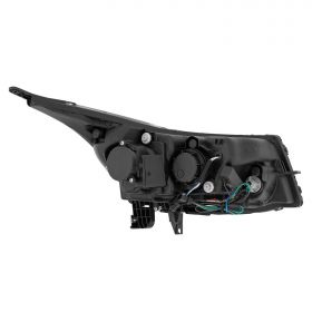CHEVY CRUZE 2011 PROJECTOR H.L HALO BLACK CLEAR(CCFL BAR DESIGN)