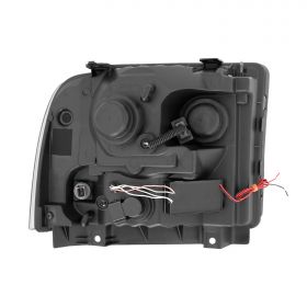 FORD SUPER DUTY 05-07 L.E.D PROJECTOR H.L BLACK CLEAR 1 PCS AMBER(CCFL)