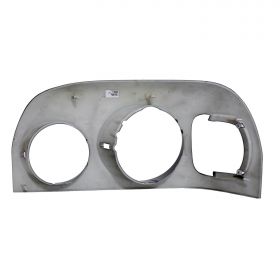 1996-2009 Freightliner Century Class Black Left + Right Side Headlight Bezel