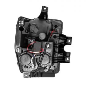 FORD F-250/SUPER DUTY 08-10 PROJECTOR H.L HALO W/O CCFL BAR  BLACK CLEAR AMBER(CCFL)