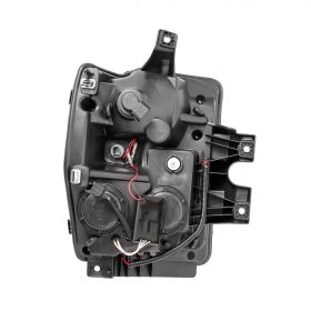 FORD F-250/SUPER DUTY 08-10 PROJECTOR H.L HALO W/O CCFL BAR CHROME CLEAR AMBER(CCFL)