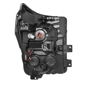 FORD SUPER DUTY 11-16 PROJECTOR H.L HALO BLACK CLEAR AMBER(CCFL)
