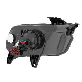 FORD MUSTANG 10-12 PROJECTOR H.L HALO BLACK CLEAR (CCFL)