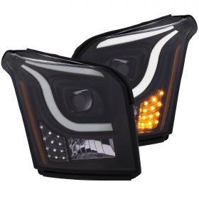 [Switchback] 2015-2017 GMC Yukon/Yukon XL Black LED Bar Projector Headlights
