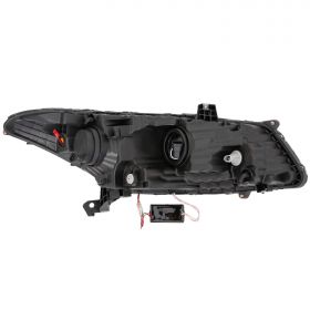 HONDA ACCORD 08 2 DR PROJECTOR H.L HALO BLACK CLEAR AMBER(CCFL)
