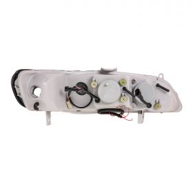 HONDA ACCORD 98-02 PROJECTOR H.L G2 HALO BLACK CLEAR
