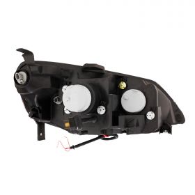 HONDA CIVIC 01-03 PROJECTOR H.L HALO CHROME CLEAR AMBER