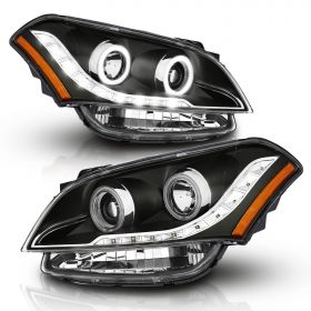 KIA SOUL 10-11 PROJECTOR H.L HALO BLACK CLEAR AMBER(CCFL)