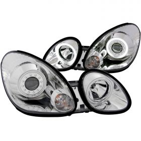 LEXUS GS 300/400 98-05 PROJECTOR H.L HALO CHROME CLEAR (CCFL)