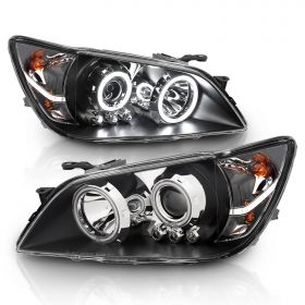 LEXUS IS 300 01-05 PROJECTOR H.L HALO BLACK CLEAR(CCFL)