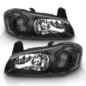 NISSAN MAXIMA 00-01 CRYSTAL H.L BLACK
