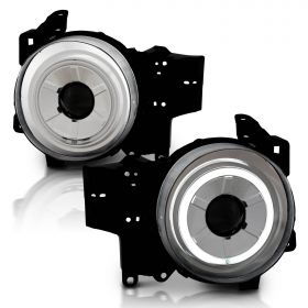 TOYOTA FJ CRUISER 07-13 PROJECTOR H.L CHROME CLEAR(CCFL)