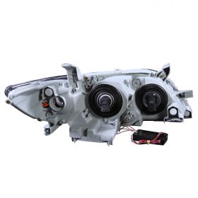 TOYOTA CAMRY 07-09 PROJCETOR H.L HALO BLACK CLEAR AMBER(CCFL)