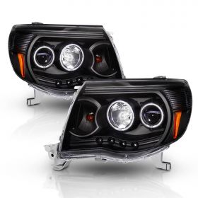 TOYOTA TACOMA 05-09 PROJECTOR H.L  W/O CCFL BAR  BLACK AMBER(CCFL)