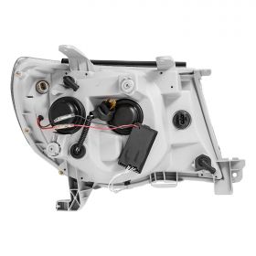 TOYOTA TACOMA 05-09 PROJECTOR H.L W/O CCFL BAR CHROME CLEAR AMBER(CCFL)