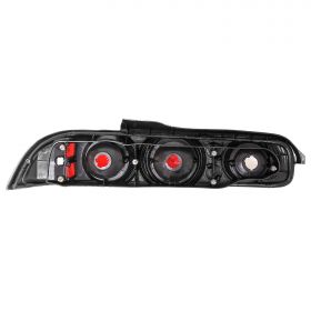 AmeriLite 2 Door Taillights G2 Chrome For Acura Integra - Passenger and Driver Side