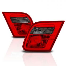 AmeriLite 2 Door Coupe Inner Taillights Red/Smoke Set For 00-03 BMW 3 Series E46 - Passenger and Driver Side