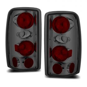 AmeriLite Smoke Replacement Rear Brake Tail Lights For Chevy Suburban/Tahoe GMC Yukon XL - Passenger and Driver Side