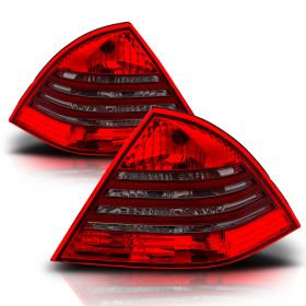 AmeriLite Taillights Red/Smoke For Mercedes BenzC Class W203 - Passenger and Driver Side