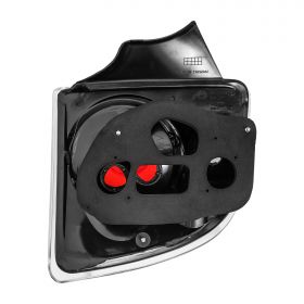 AmeriLite Taillights Black For Toyota Celica - Passenger and Driver Side