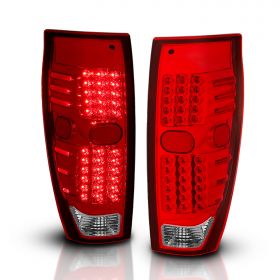 CHEVY AVALANCHE 02-06 L.E.D T.L RED/CLEAR