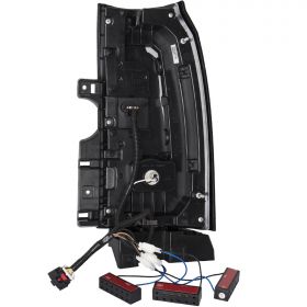 CHEVY TAHOE/SUBURBAN 15-17 L.E.D T.L  CLEAR LENS BLACK HOUSING