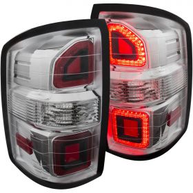 GMC SIERRA 14 UP L.E.D TAILLIGHTS G2 ALL CHROME