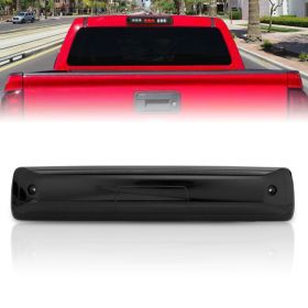 AmeriLite for 2015-2018 Chevy Colorado GMC Canyon Full LED Smoke 3rd Brake Lamp High Mount Stop Light Assembly