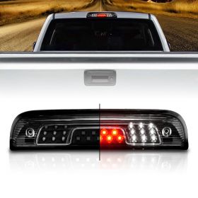 AmeriLite for 2014-2018 Chevy Silverado GMC Sierra LED Black 3rd Brake Light Center High Mount Lamp Assembly 1pc included