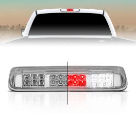 AmeriLite for 04-08 Ford F150 | 07-10 Explorer Sport | Lincoln Mark LT Full LED Chrome Rear Cargo 3rd Brake Light Center High Mount Stop Lamp