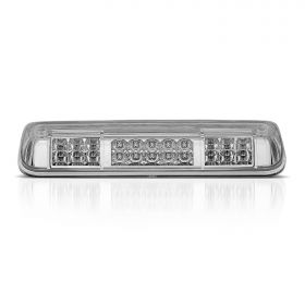 AmeriLite for 04-08 Ford F150 | 07-10 Explorer Sport | Lincoln Mark LT Full LED Chrome Rear Cargo 3rd Brake Light Center High Mount Stop Lamp