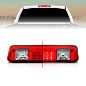 AmeriLite for 04-08 Ford F150 | 07-10 Explorer Sport | Lincoln Mark LT Red LED Cargo 3rd Brake Light Center High Mount Stop Lamp