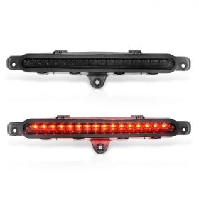 AmeriLite for 2010-2014 Ford Mustang Smoke LED 3rd Brake Lamp High Mount Center Stop Light Set(1pc)