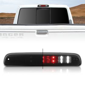 AmeriLite Smoke LED High Mount Stop 3rd Brake Lights G2 For Ford Super Duty / Ranger
