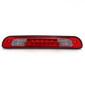 AmeriLite Red/Clear LED High Mount Stop Cargo 3rd Brake Lights For Toyota Tundra