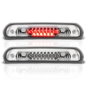 DODGE RAM 02-08 L.E.D 3RD BRAKE LIGHT CHRYSTAL LENS ALL CHROME