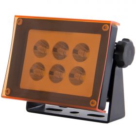 Six-LED Driving Light 18W Spot Flush Mount