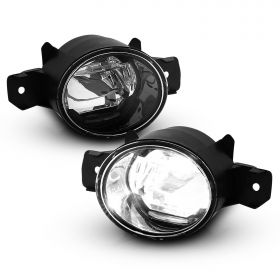 For 2001-2002 Honda Accord 4DR JDM Clear Fog Lights Lamps Kit