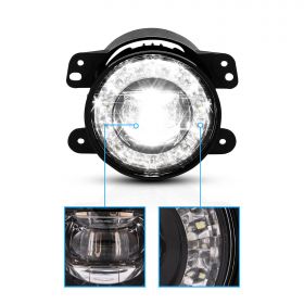 2 In 1 Design Fog Lights 3Pcs*3W Cree Led Diamond Ring (Suit For Varity Of Cars)