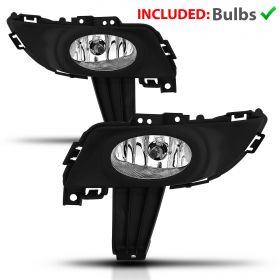 2004 2005 2006 Mazda 3 Sedan 4Dr Driving Fog Lights+Bulbs&Wiring&Switch Kit