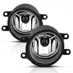 [Glass lens] For 2018 2019 Toyota C-HR CHR Bumper Fog lights Set w/Wiring Kit
